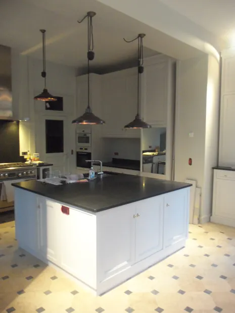 Ilot central d'une cuisine