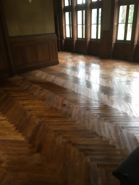 Parquet bâtiment historique