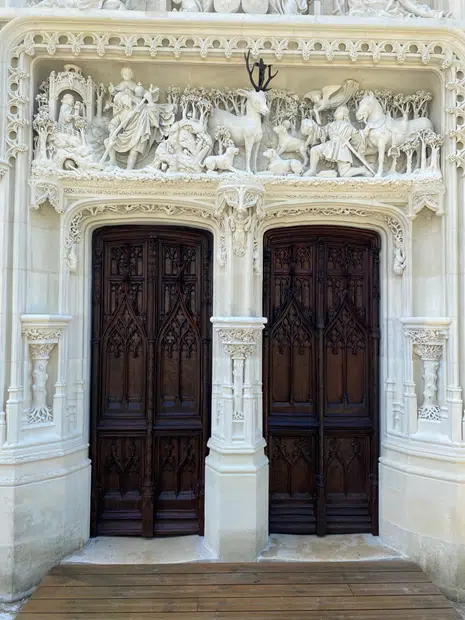 Portes de la chapelle Saint Hubert